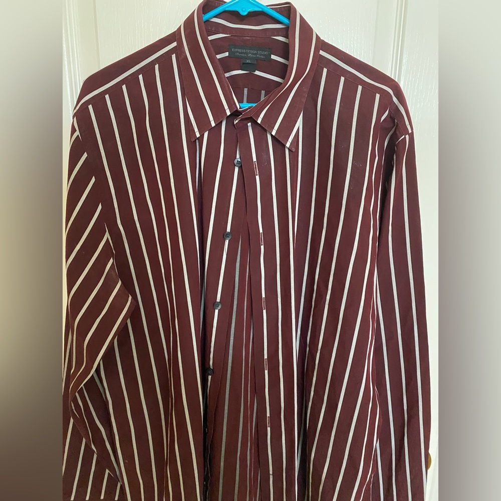 Express Performance Men’s Dress Shirt XL 17-17.5